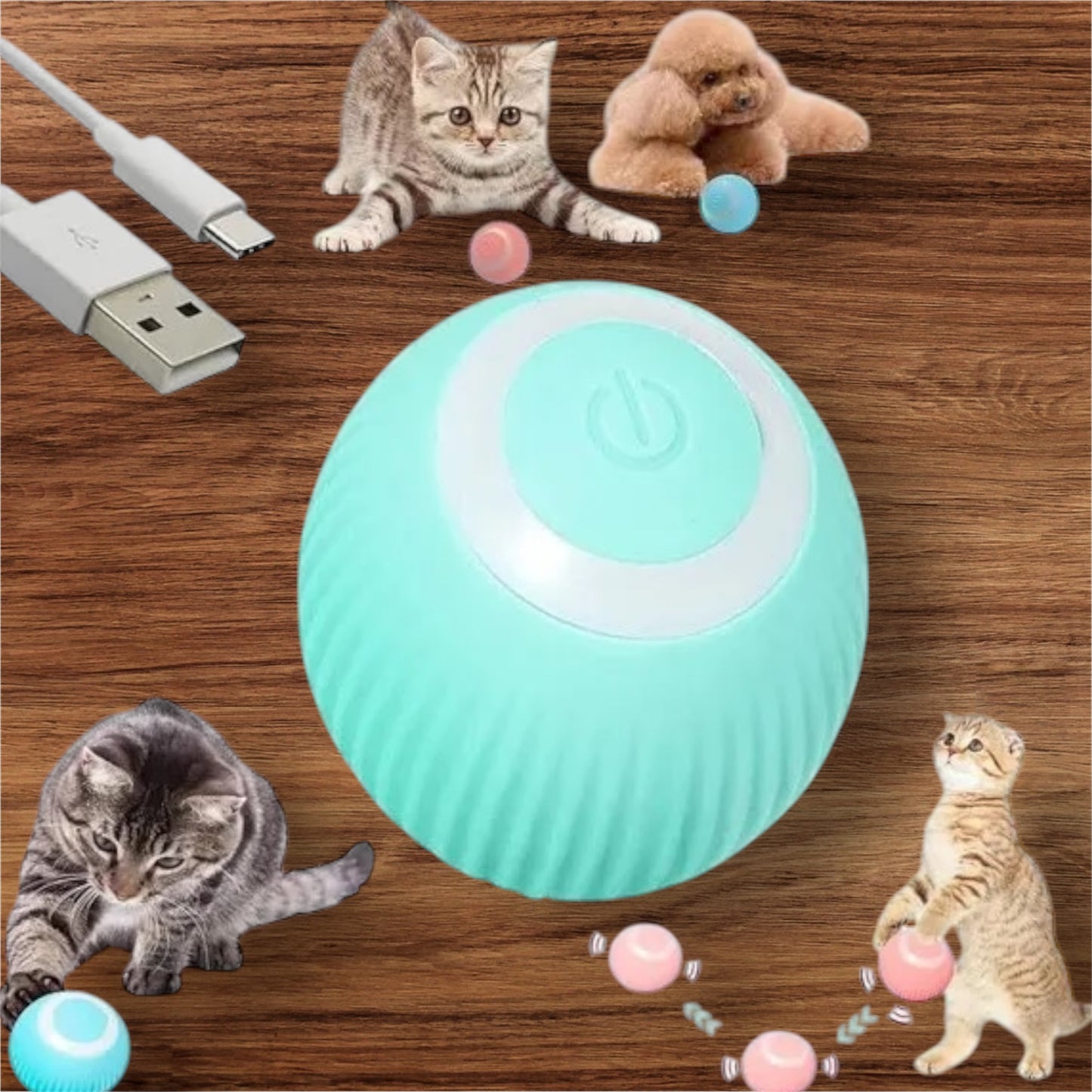 Magic SmartBall Juguete Inteligente Para Gato